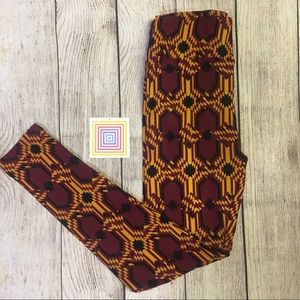 3/$25 NEW LuLaRoe Tribal Print Leggings OS=2-10